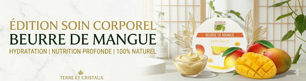 Beurre corporel mangue Terre et Cristaux
