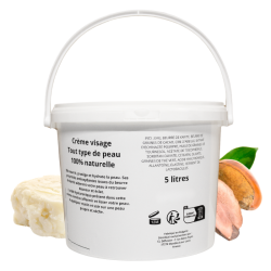 Crème visage tous types de peau - gros contenant 5 LITRES