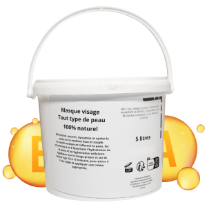 Masque visage tout type de peau - gros contenant 5 LITRES