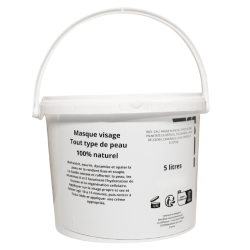 Masque visage tout type de peau - gros contenant 5 LITRES