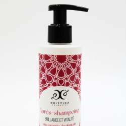 Après-shampoing brillance et vitalité enrichi en extrait de plantain 100% naturel 250ml