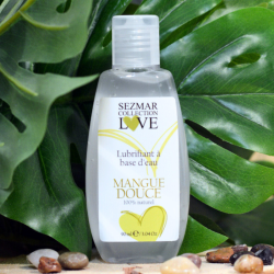 Lubrifiant à base d'eau 100% naturel Mangue 90 ml