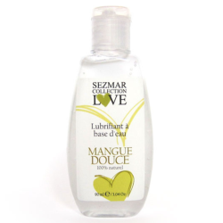 Lubrifiant à base d'eau 100% naturel Mangue 90 ml