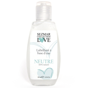 Lubrifiant à base d'eau 100% naturel Neutre 90 ml