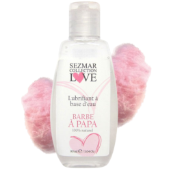 Lubrifiant à base d'eau 100% naturel Barbe à Papa 90 ml