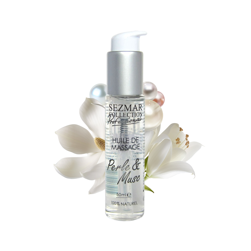 Huile de massage professionnelle Perle  Musc 100% naturelle 50 ml