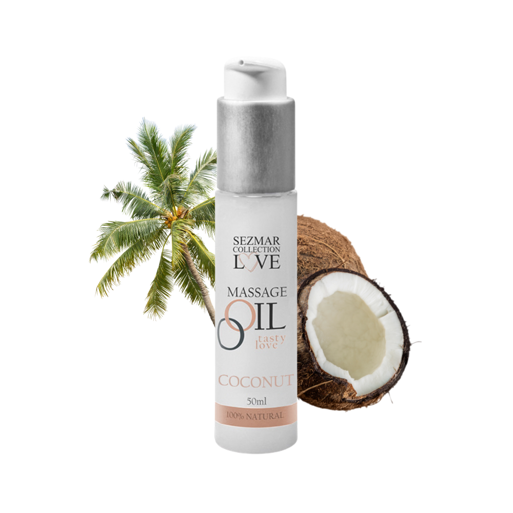 Huile de massage Noix de coco 100% naturelle 50ml