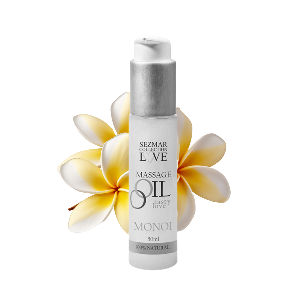 Huile de massage monoï 100% naturelle 50ml
