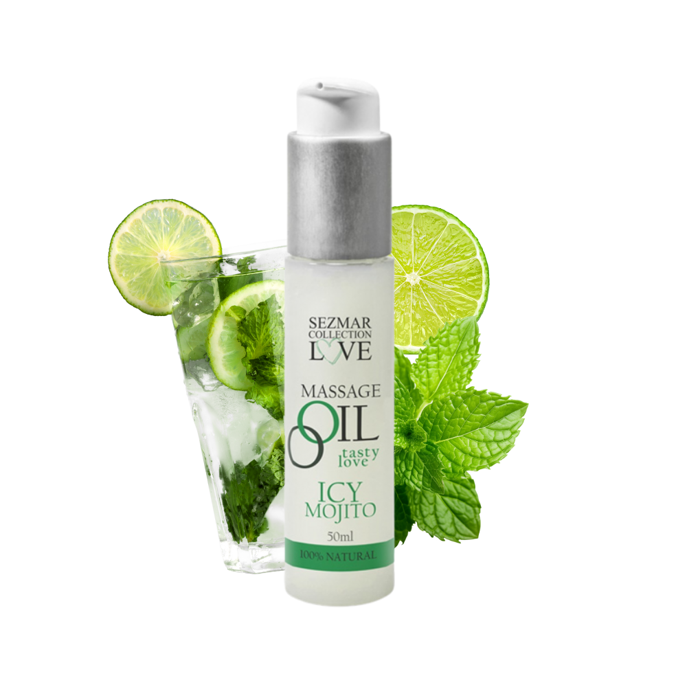 Huile de massage mojito 100% naturelle 50ml