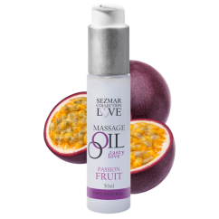 Huile de massage fruits de la passion 100% naturelle 50ml