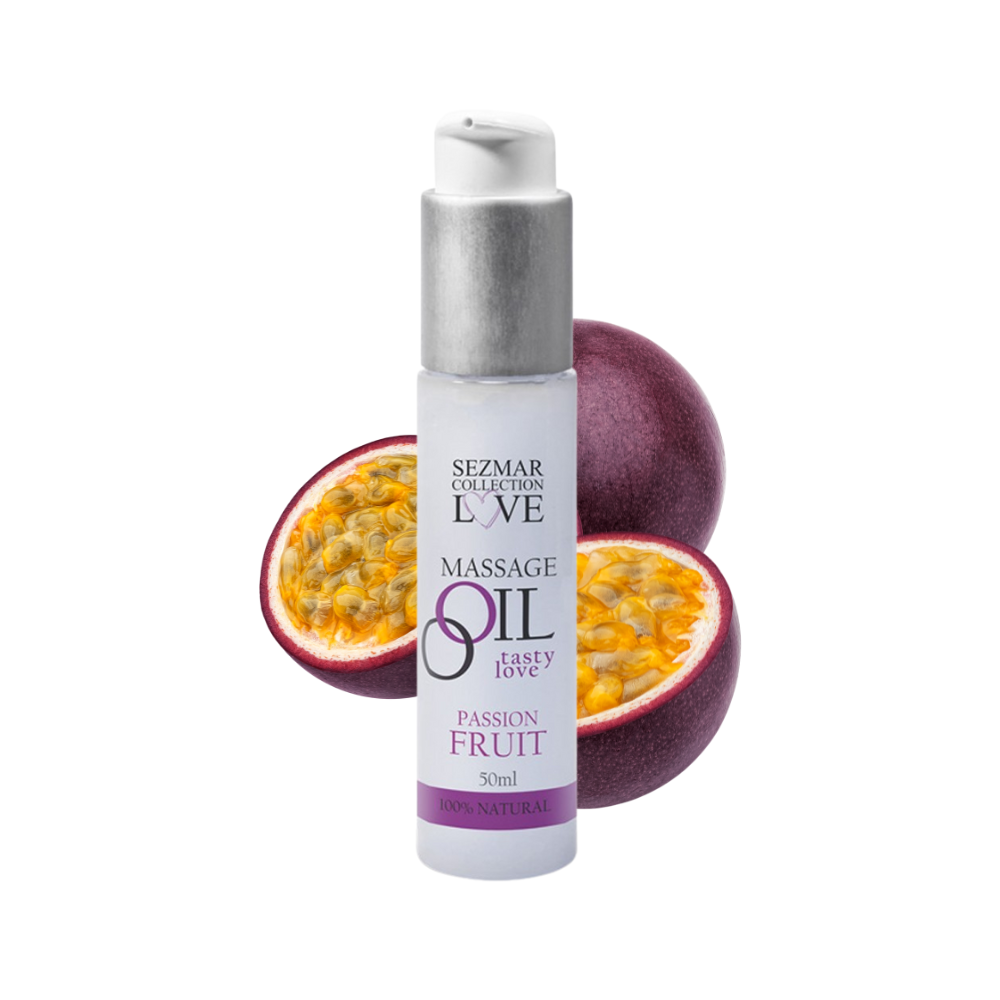 Huile de massage fruits de la passion 100% naturelle 50ml