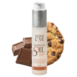 Huile de massage chocolat 100% naturelle 50ml