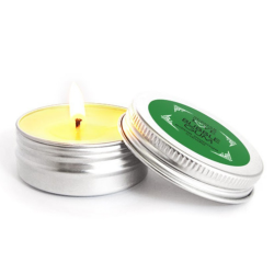 Mini Bougie de massage Bubble Gum 100% naturelle 30ml