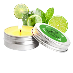 Bougie de massage Mojito 30ml 100% naturelle