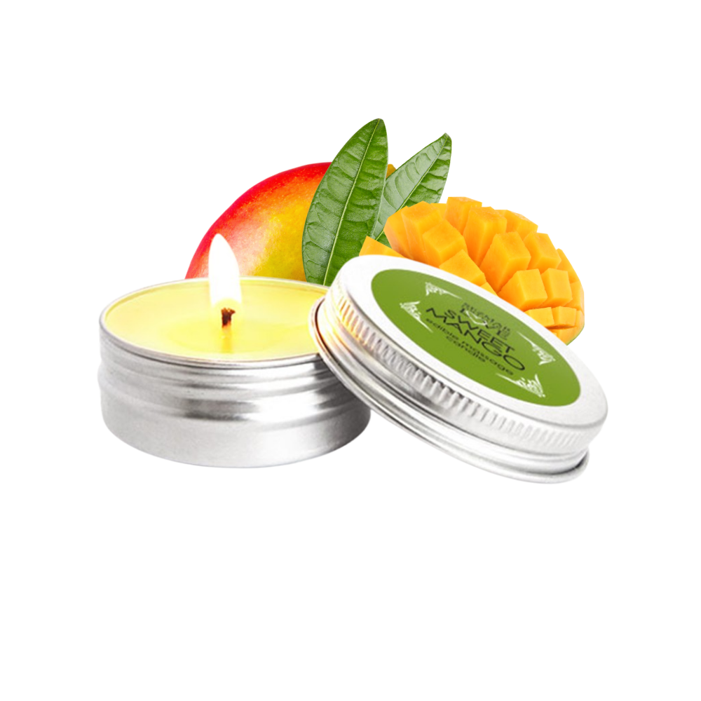 Bougie de massage mangue 30ml 100% naturelle