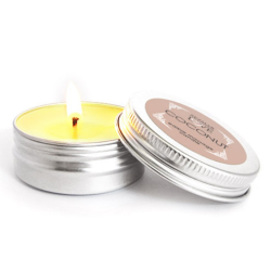 Bougie de massage noix de coco 30ml 100% naturelle