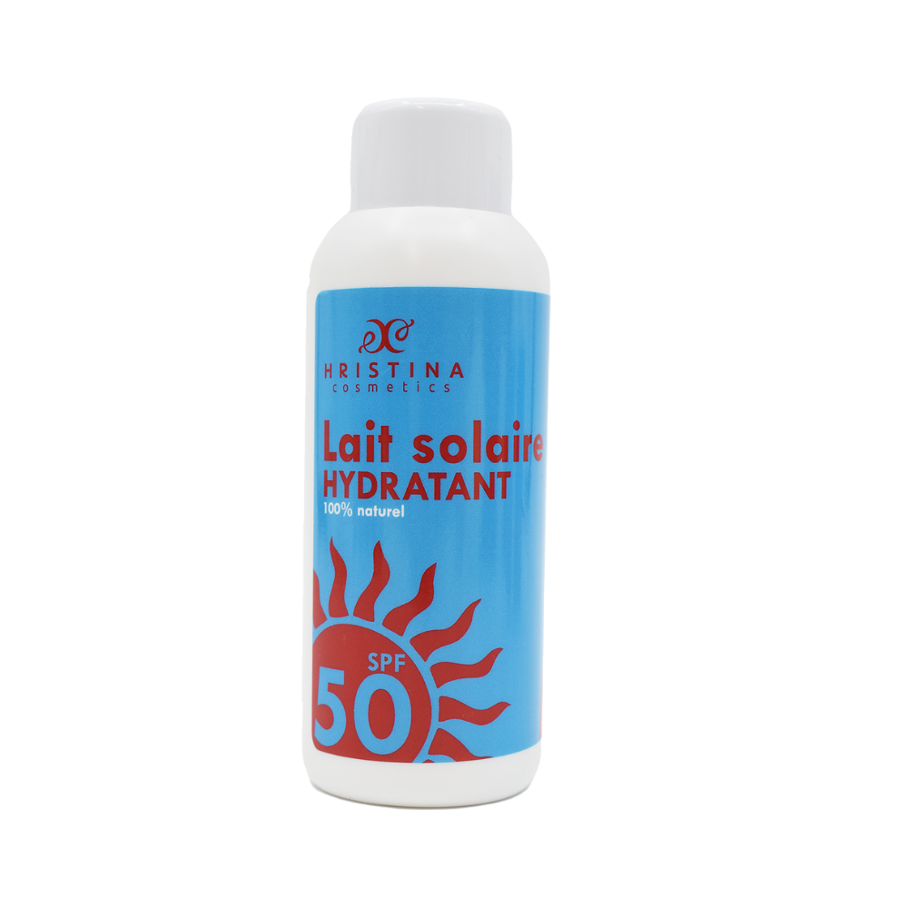 Lait solaire hydratant et protecteur SPF50 - 150ml 100% naturel