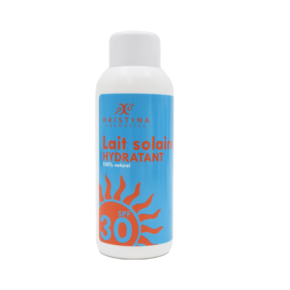 Lait solaire SPF30 hydratant et protecteur - 150ml 100% naturel