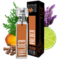 Parfum aux phéromones 100% naturel VALDER 30ml