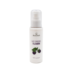Lait corps hydratant à la mûre - 100ml 100% naturel