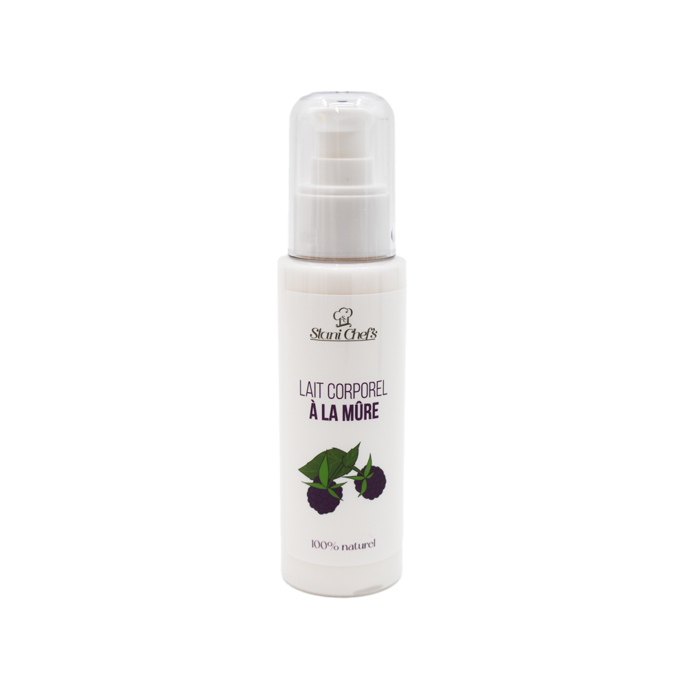 Lait corps hydratant à la mûre - 100ml 100% naturel