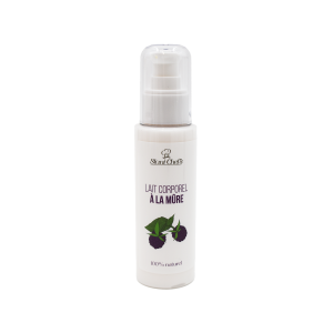 Lait corps hydratant à la mûre - 100ml 100% naturel