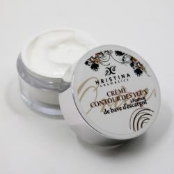 Crème contour des yeux à la bave d'escargot