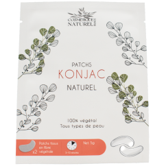 Patchs contours des yeux au Konjac - Citron