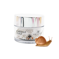 Gommage visage à base de bave d'escargot - 100ml 100% naturel