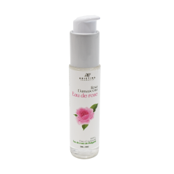 Eau florale naturelle à la rose de Damas - 50ml 100% naturelle - Format voyage
