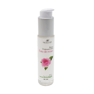 Eau florale naturelle à la rose de Damas - 50ml 100% naturelle - Format voyage