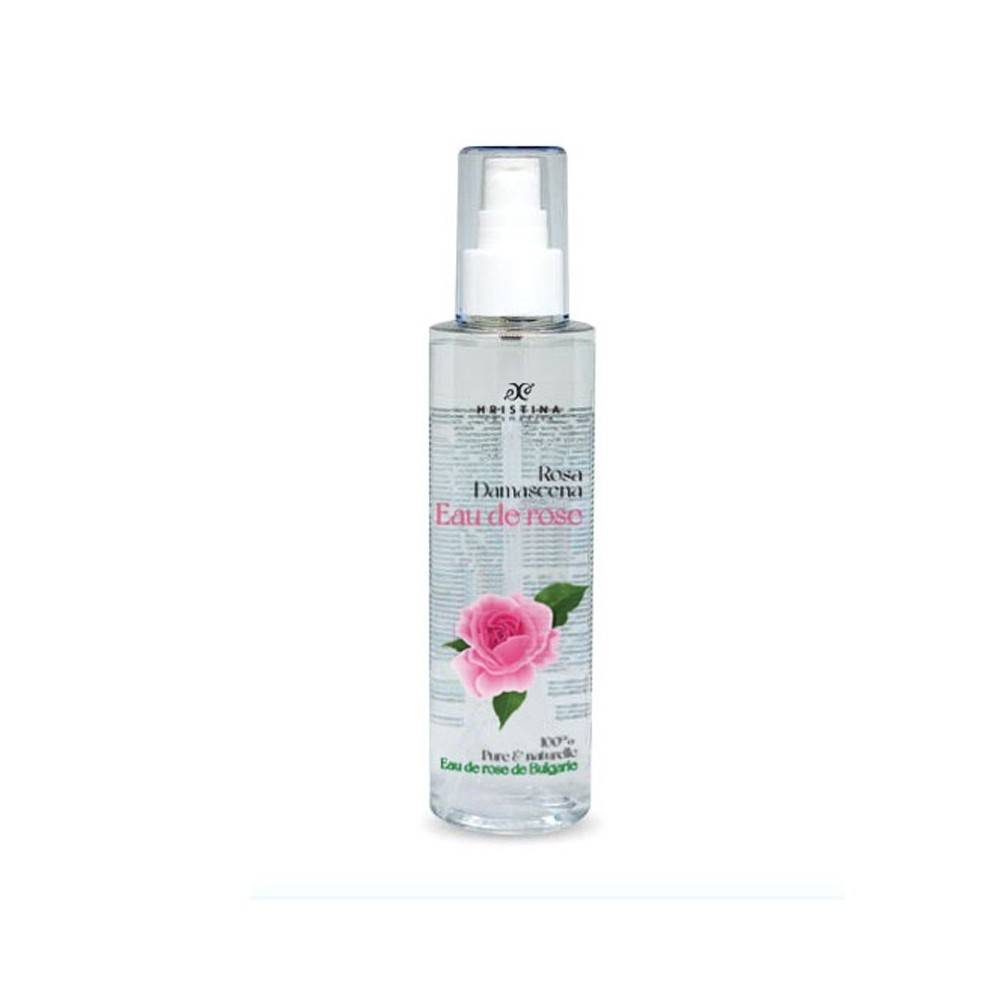 Eau florale naturelle à la rose de Damas - 200ml 100% naturelle
