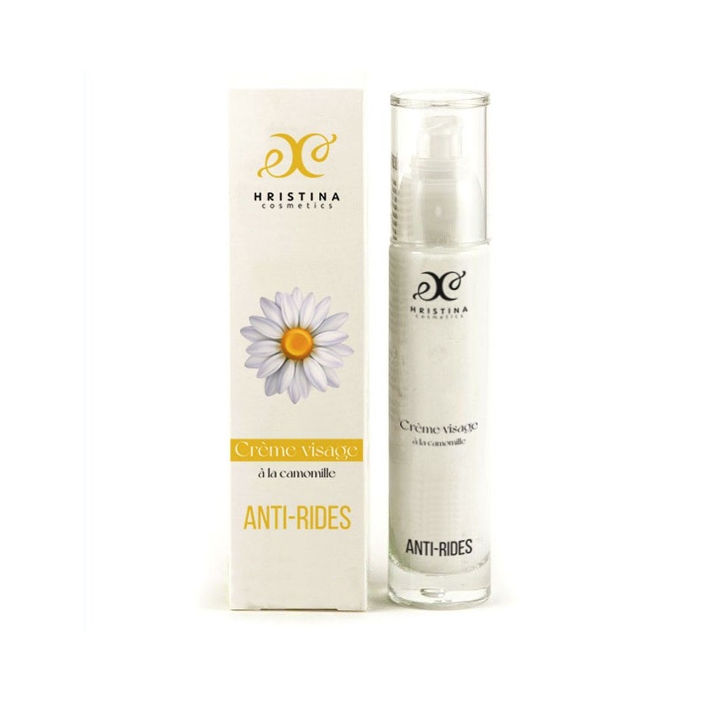 Crème visage anti-rides - 50ml 100% naturelle