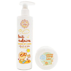 Crème solaire pour enfant et bébé SPF50 - 100ml 100% naturelle