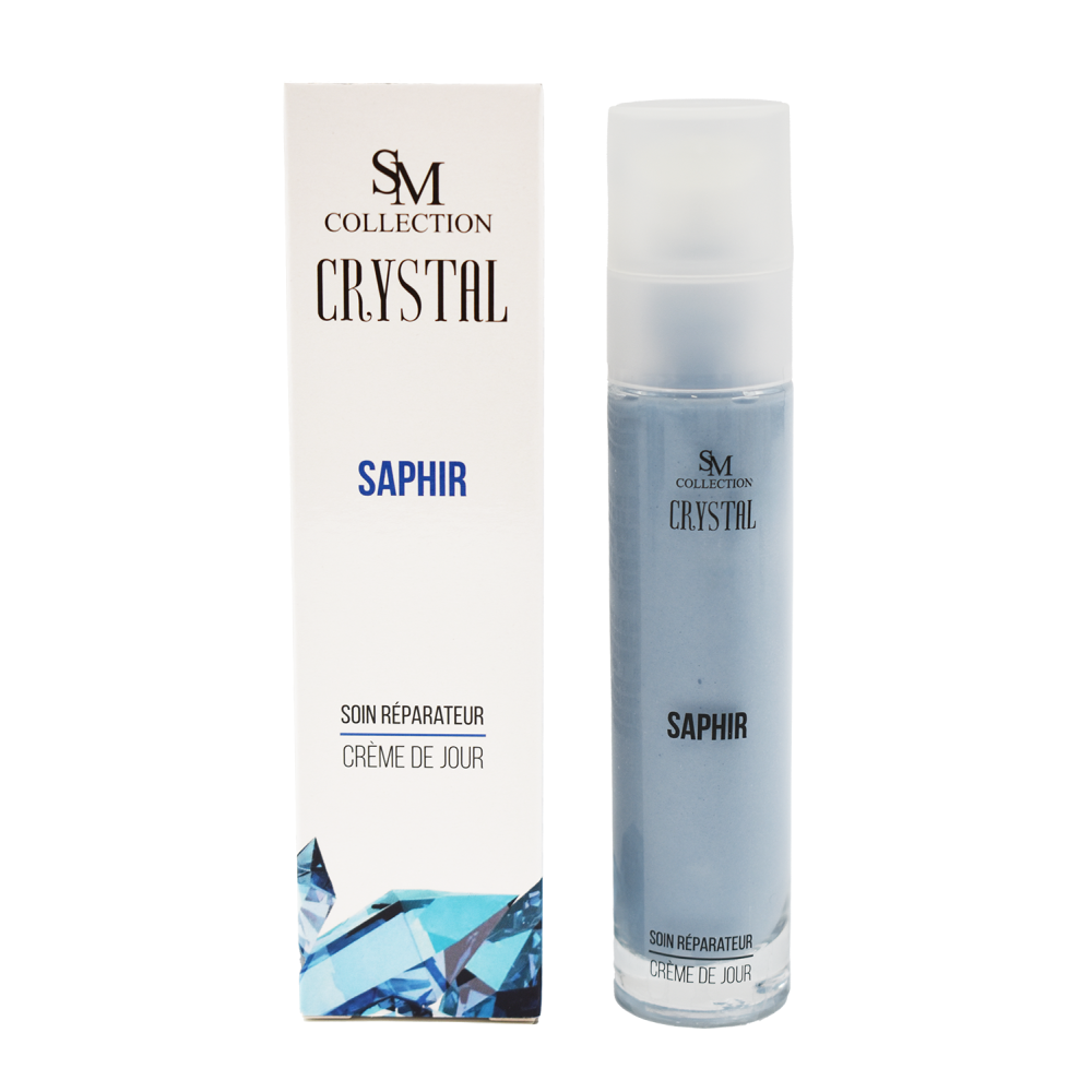 Crème de jour à la poudre de saphir 50ml 100% naturelle