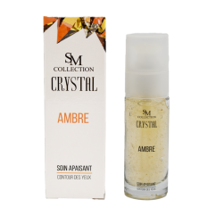 Crème contour des yeux à la poudre d'ambre 30ml 100% naturelle