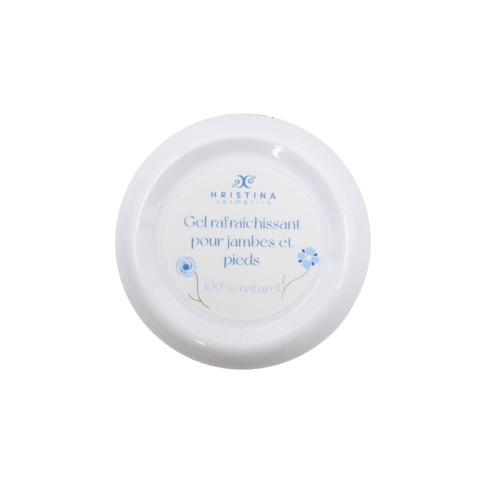 Gel rafraîchissant pour jambes lourdes et fatiguées - 50ml 100% naturel