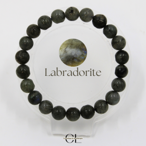 Bracelet en pierre naturelle Labradorite AB 8-9mm
