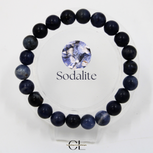 Bracelet en pierres naturelles Sodalite A 8-9mm