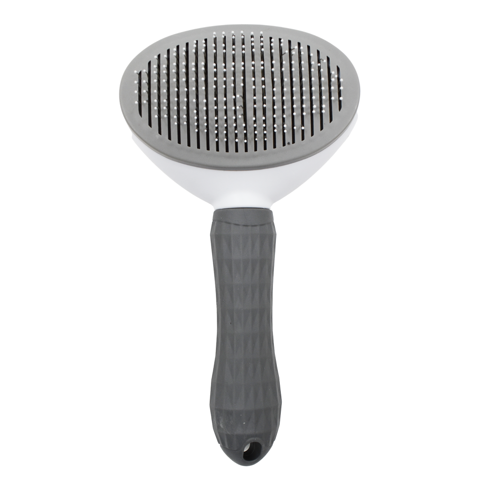 Brosse pour chien - Grise