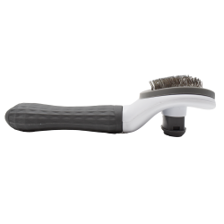 Brosse pour chien - Grise