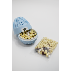 Boule de lavage machine à laver bleue  recharge - senteur printanière