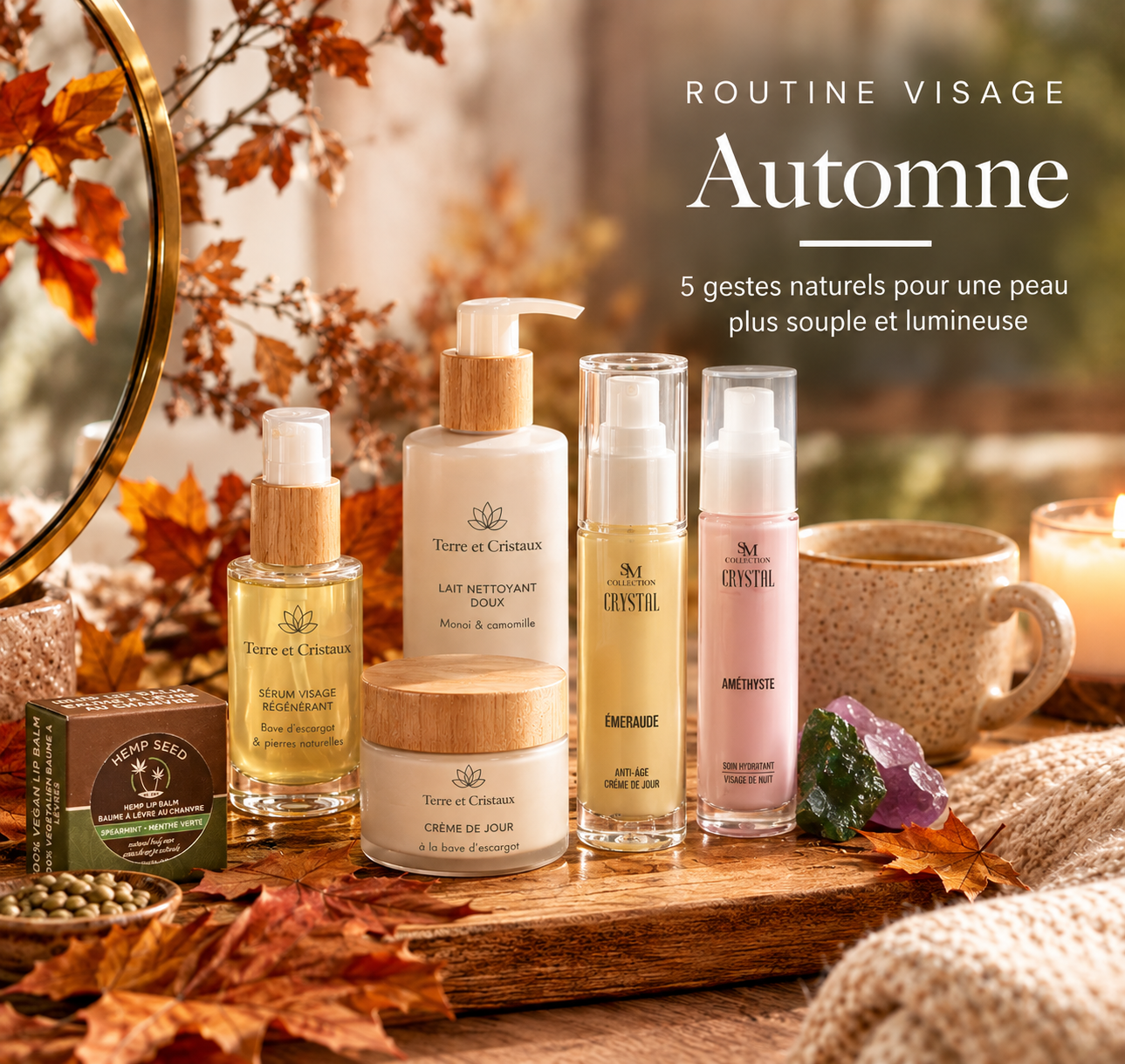 Peau Après l'Été : Ma Routine Visage Automne en 5 Gestes