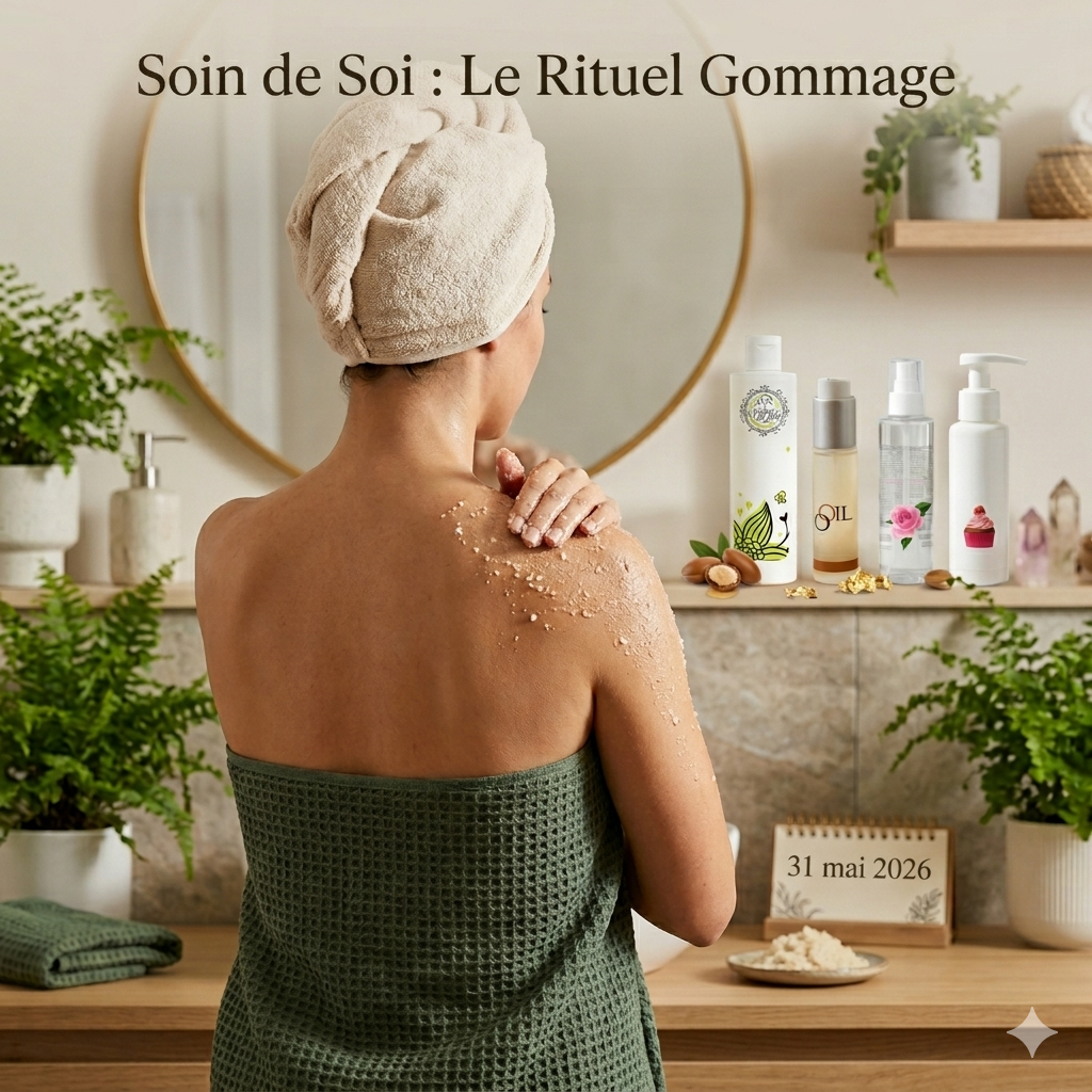 Gommage Corporel : Bienfaits, Conseils et Cadeau Maman Idéal | Terre et Cristaux