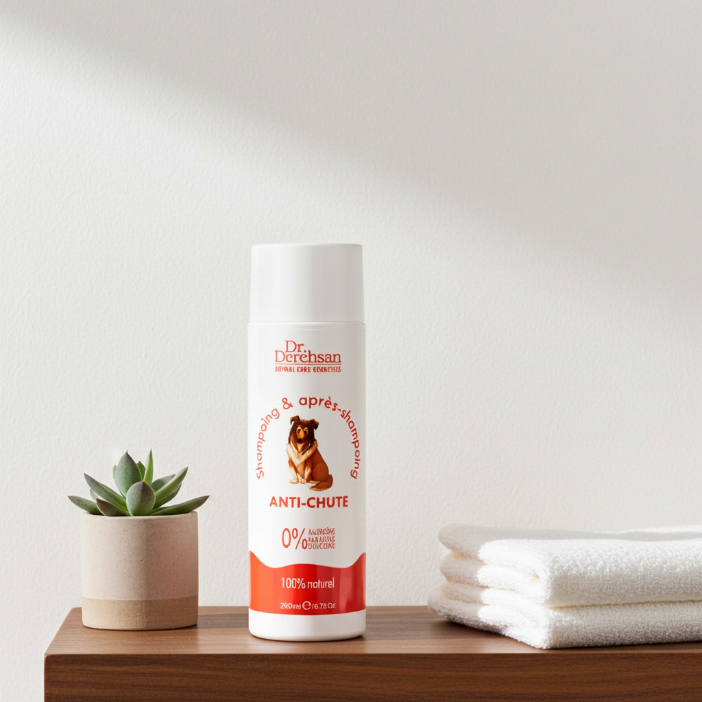 Shampoing Anti-Chute pour Chien : Le Guide Naturel pour un Pelage Fort