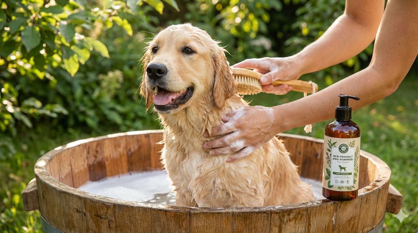Shampoing Anti-Chute pour Chien : Le Guide Naturel pour un Pelage Fort