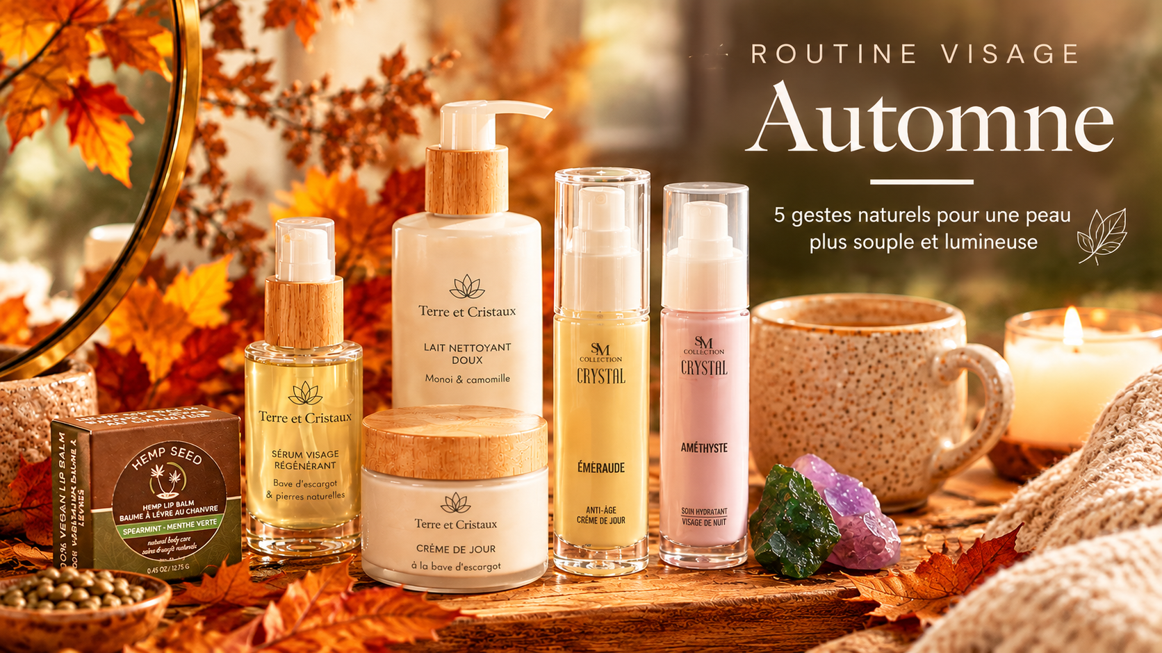 Peau Après l'Été : Ma Routine Visage Automne en 5 Gestes